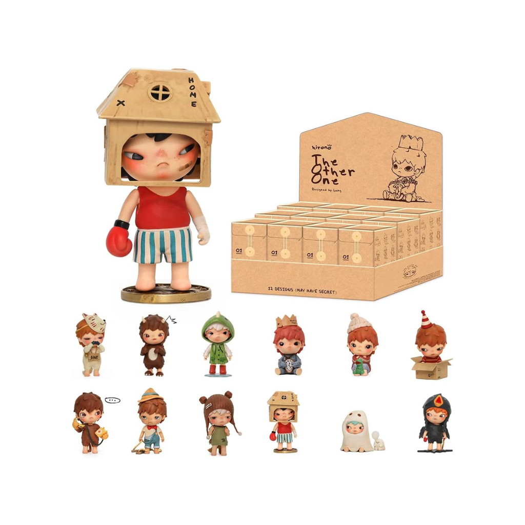POP MART Hirono Blind Box Figure - Unique Collectible Toy for Modern Home Decor & Desk Accessories, 1PC Random Design