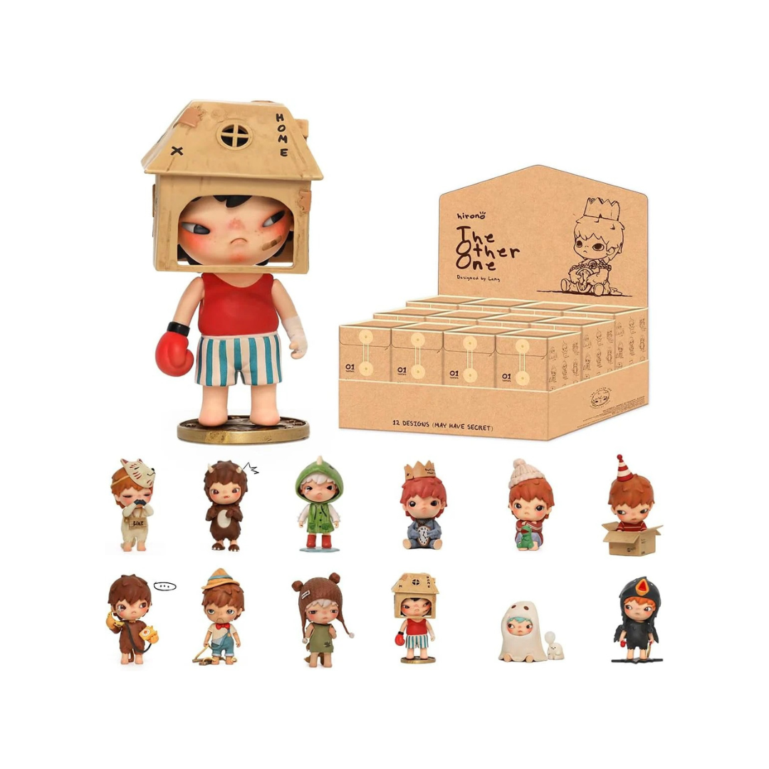POP MART Hirono Blind Box Figure - Unique Collectible Toy for Modern Home Decor & Desk Accessories, 1PC Random Design