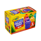 Crayola Washable Paint Set for Toddlers – Fun & Mess-Free Creativity in 6 Vibrant Colors
