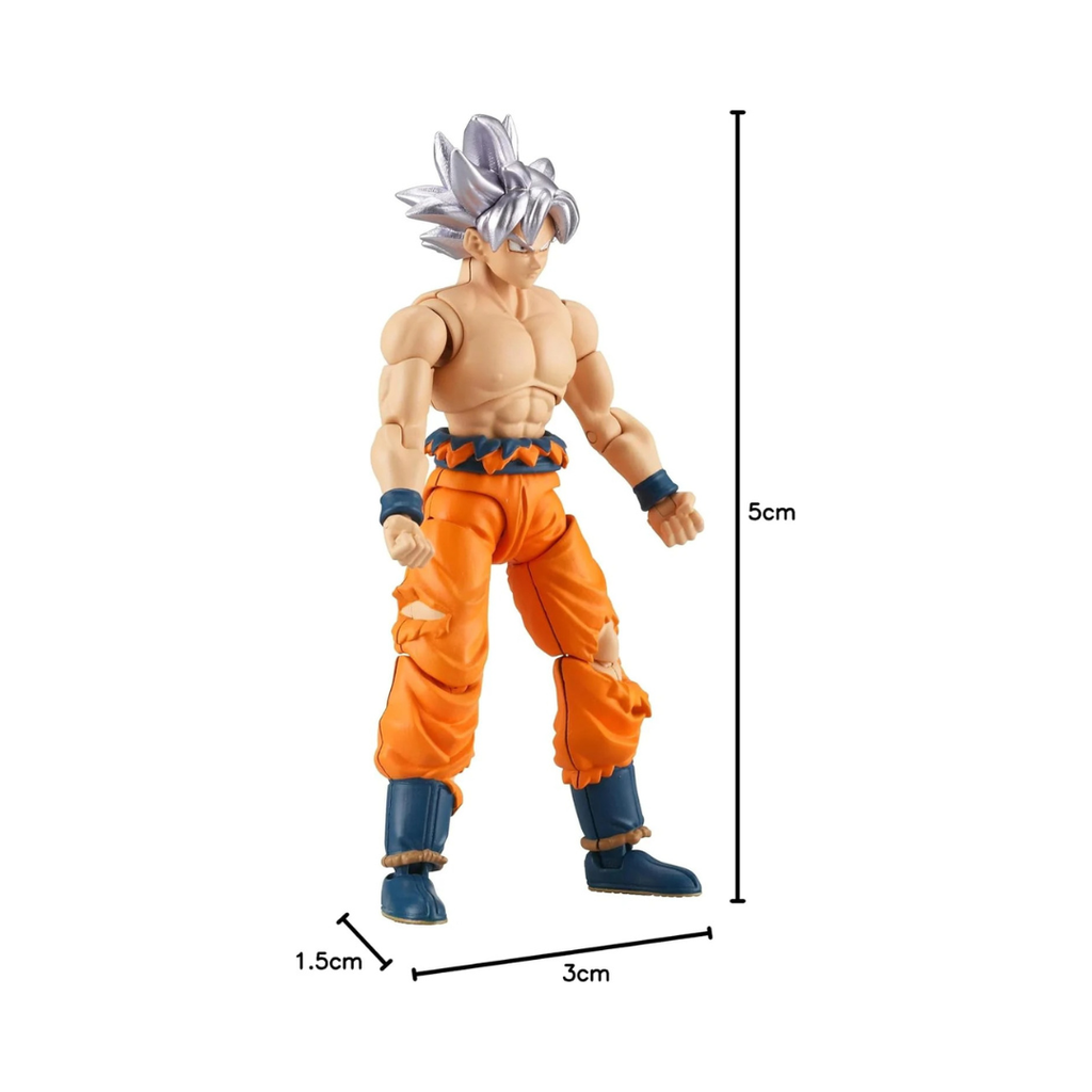 Goku Ultra Instinct Action Figure – Epic 5" Collectible from Dragon Ball Evolve