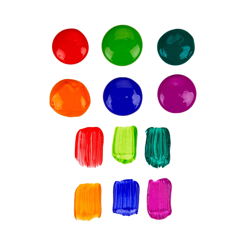 Crayola Washable Paint Set for Toddlers – Fun & Mess-Free Creativity in 6 Vibrant Colors