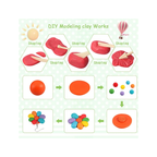 CiaraQ Polymer Clay Set - 24 Vibrant Colors with Sculpting Tools for Creative Kids & Artists, 1.2 lbs of Fun!