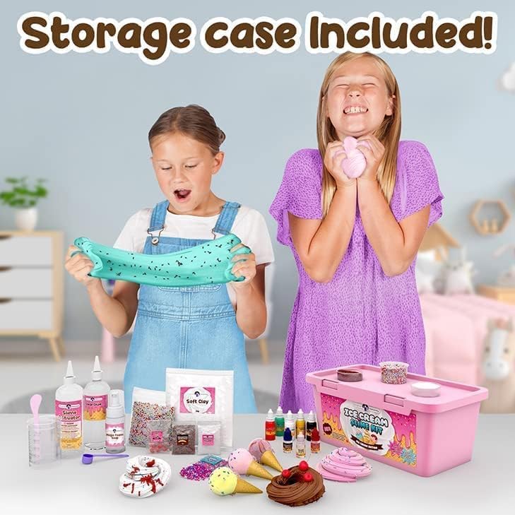 Ice Cream Slime Kit – 31 Fun & Creative Pieces for Endless Imagination