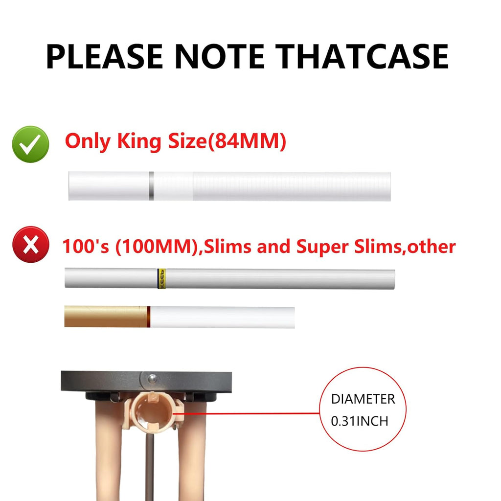 Funny Cigarette Dispenser Santa Clau,Prank Cigarette Holder Pop Up, for Christmas, White Elephant Game Gifts