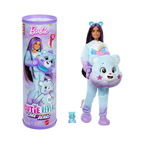 Barbie Cutie Reveal Togetherness Bear Doll & 10 Surprises, Including Color Change & Mini Bear
