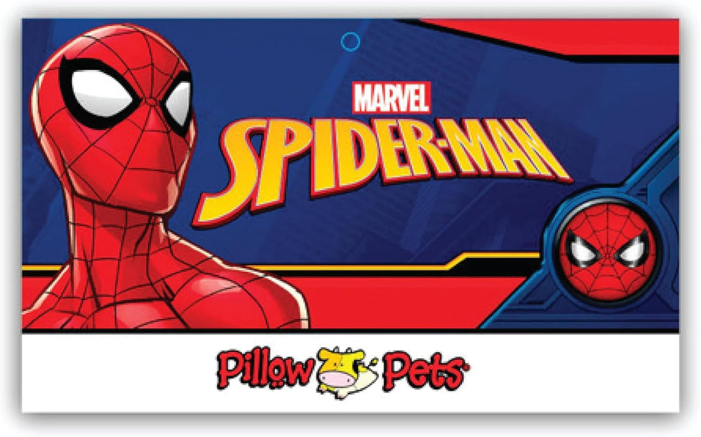 Pillow Pets 16 inch Spider-Man Plush Toy, Marvel Disney Stuffed Animal