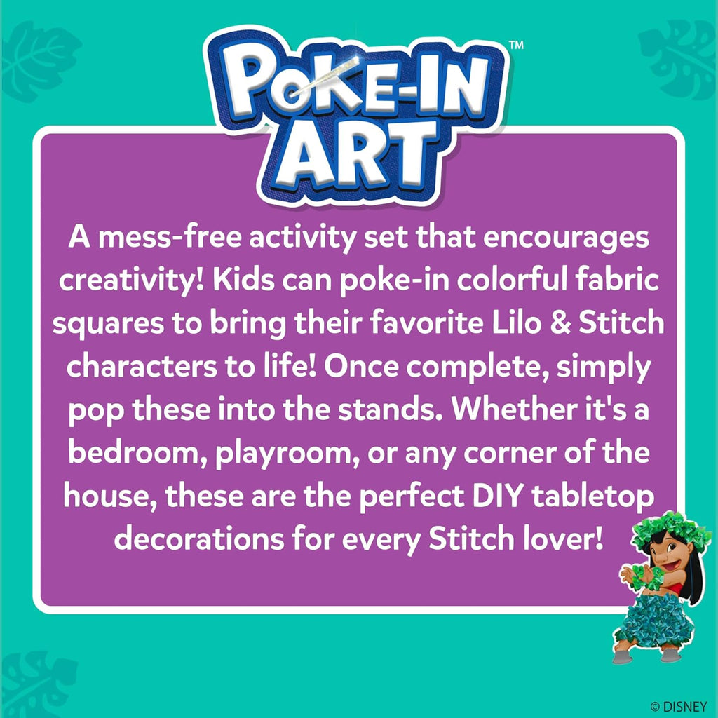 Skillmatics Poke-in Art - Lilo & Stitch Characters
