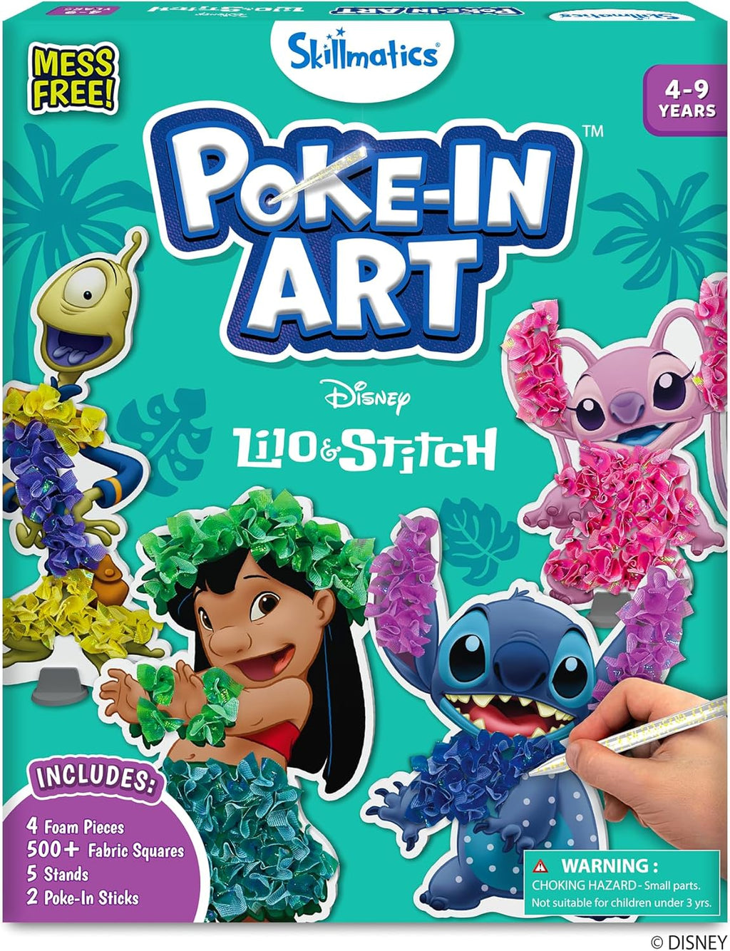 Skillmatics Poke-in Art - Lilo & Stitch Characters