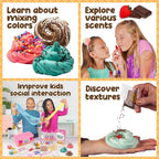 Ice Cream Slime Kit – 31 Fun & Creative Pieces for Endless Imagination