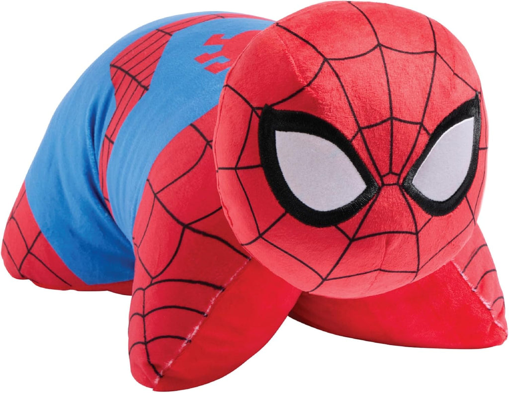 Pillow Pets 16 inch Spider-Man Plush Toy, Marvel Disney Stuffed Animal